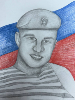 Елабужские школьники увековечили память героев СВО в рисунках