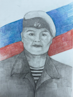 Елабужские школьники увековечили память героев СВО в рисунках
