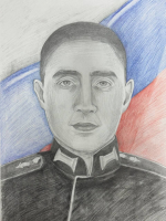 Елабужские школьники увековечили память героев СВО в рисунках
