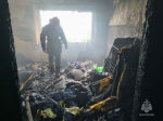 На пожаре в Менделеевске спасли пять человек, включая двоих детей