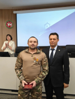 В Елабуге участников СВО наградили государственными наградами