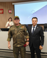 В Елабуге участников СВО наградили государственными наградами