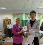 Игорь Самсонов впервые проголосовал на выборах в Елабуге